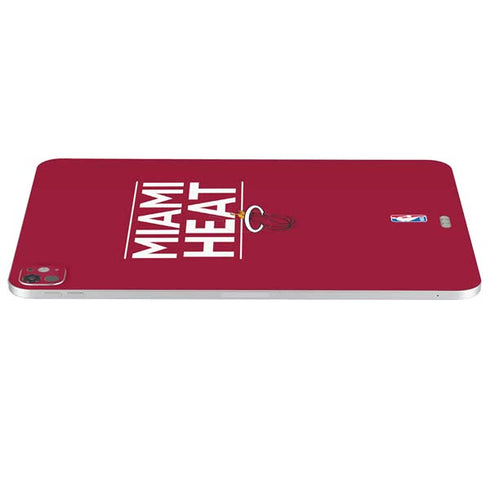NBA Miami Heat Standard - Red iPad Pro 13in M4 (2024) Skin