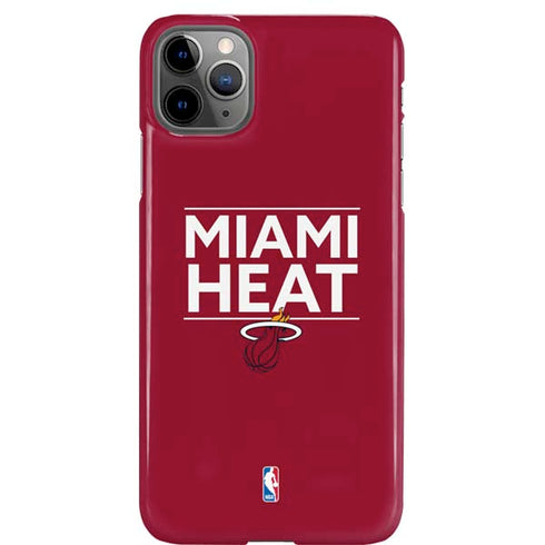 NBA Miami Heat Standard - Red iPhone Cases