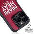 NBA Miami Heat Standard - Red iPhone 13 Pro Kickstand Case