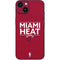 NBA Miami Heat Standard - Red iPhone Skins