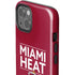 NBA Miami Heat Standard - Red iPhone 15 Impact Case