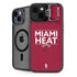 NBA Miami Heat Standard - Red iPhone 15 Plus Kickstand Case