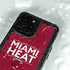 NBA Miami Heat Standard - Red iPhone 15 Pro Waterproof Case