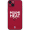 NBA Miami Heat Standard - Red iPhone 15 Skin