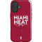 NBA Miami Heat Standard - Red iPhone 16 Magsafe Impact Case