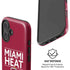 NBA Miami Heat Standard - Red iPhone 16 Magsafe Impact Case