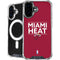 NBA Miami Heat Standard - Red iPhone 16 Plus MagSafe Case