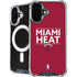 NBA Miami Heat Standard - Red iPhone 16 Plus MagSafe Case