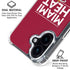 NBA Miami Heat Standard - Red iPhone 16 Plus MagSafe Case