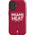 NBA Miami Heat Standard - Red iPhone 16 Plus Magsafe Impact Case