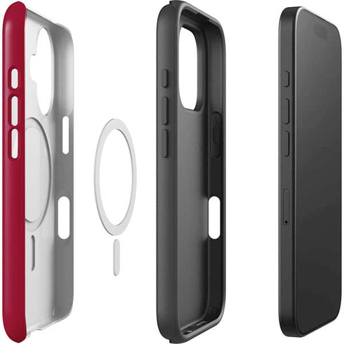 NBA Miami Heat Standard - Red iPhone 16 Plus Magsafe Impact Case
