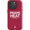 NBA Miami Heat Standard - Red iPhone 16 Pro Impact Case