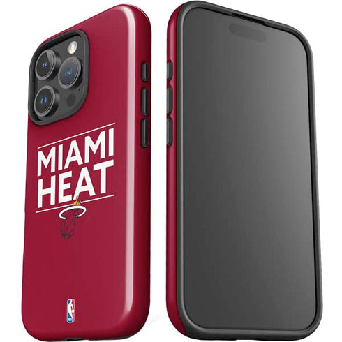 NBA Miami Heat Standard - Red iPhone 16 Pro Impact Case
