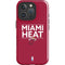 NBA Miami Heat Standard - Red iPhone 16 Pro Max Impact Case