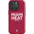 NBA Miami Heat Standard - Red iPhone 16 Pro Max Impact Case