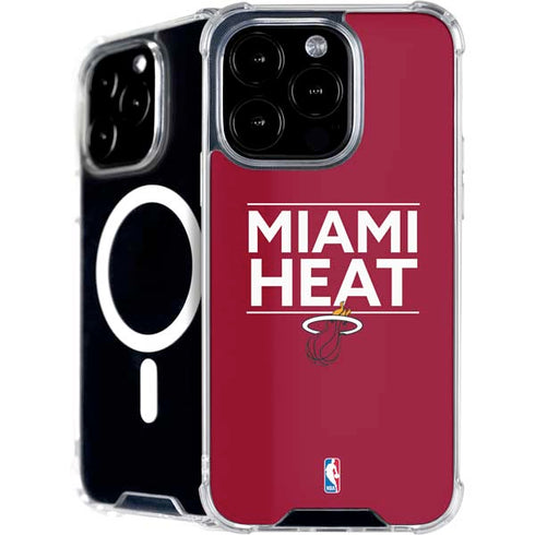 NBA Miami Heat Standard - Red iPhone 16 Pro Max MagSafe Case
