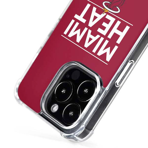 NBA Miami Heat Standard - Red iPhone 16 Pro Max MagSafe Case