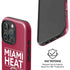 NBA Miami Heat Standard - Red iPhone 16 Pro Max Magsafe Impact Case