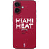 NBA Miami Heat Standard - Red iPhone 16 Skin