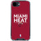 NBA Miami Heat Standard - Red iPhone 16e Clear Case