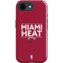NBA Miami Heat Standard - Red iPhone 16e Impact Case