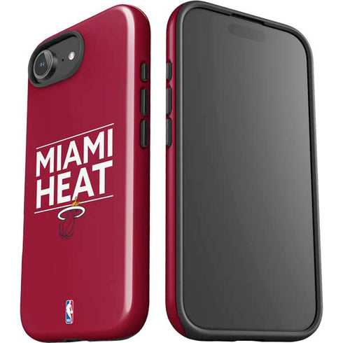 NBA Miami Heat Standard - Red iPhone 16e Impact Case