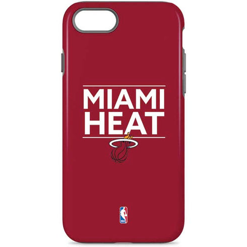 NBA Miami Heat Standard - Red iPhone Cases