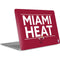 NBA Miami Heat Standard - Red Apple MacBook Air Skin