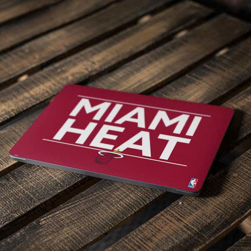 NBA Miami Heat Standard - Red Apple MacBook Air Skin
