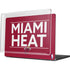 NBA Miami Heat Standard - Red MacBook Pro 14in (2021-24) Case plus Skin