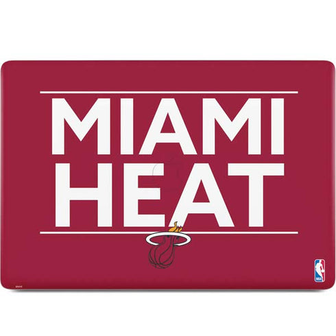 NBA Miami Heat Standard - Red MacBook Skins