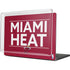 NBA Miami Heat Standard - Red MacBook Cases