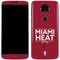 NBA Miami Heat Standard - Red Moto E5 Plus Skin