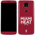 NBA Miami Heat Standard - Red Moto E5 Plus Skin