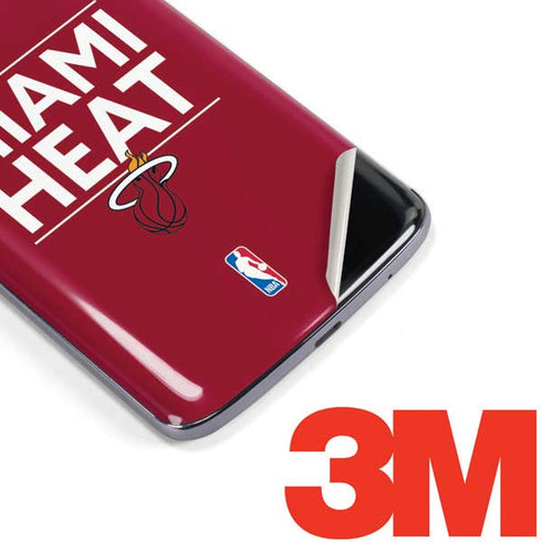 NBA Miami Heat Standard - Red Moto E5 Plus Skin
