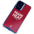 NBA Miami Heat Standard - Red Moto G 5G (2024) Clear Case