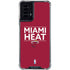 NBA Miami Heat Standard - Red Moto G Power 5G (2024) Clear Case