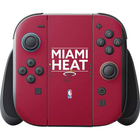 NBA Miami Heat Standard - Red Nintendo Switch 2 (2025) with Joy-Con Skin