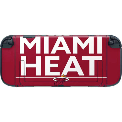 NBA Miami Heat Standard - Red Nintendo Switch 2 (2025) with Joy-Con Skin