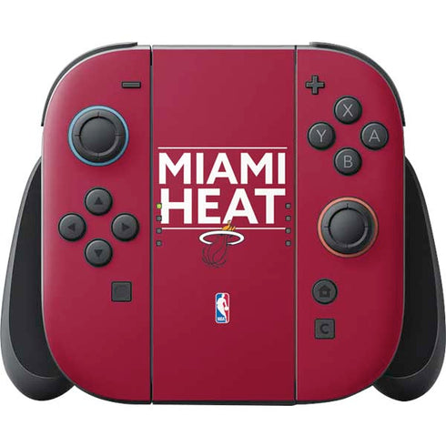 NBA Miami Heat Standard - Red Nintendo Skins