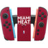 NBA Miami Heat Standard - Red Nintendo Switch 2 (2025) Joy-Con Controller Skin