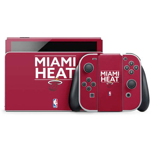 NBA Miami Heat Standard - Red Nintendo Skins