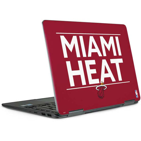 NBA Miami Heat Standard - Red Notebook 9 Pro 13in (2017) Skin
