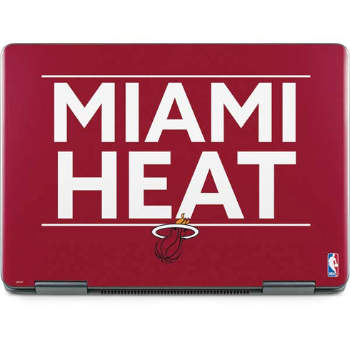 NBA Miami Heat Standard - Red Notebook 9 Pro 13in (2017) Skin