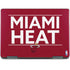 NBA Miami Heat Standard - Red Notebook 9 Pro 13in (2017) Skin
