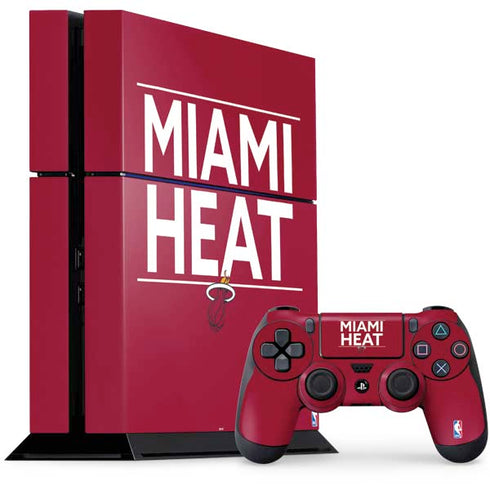 NBA Miami Heat Standard - Red PlayStation PS4 Skins