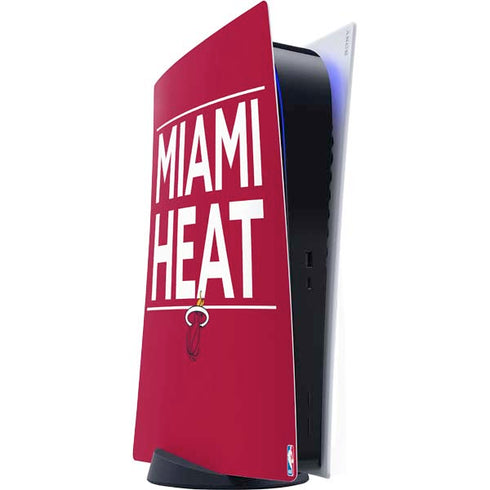NBA Miami Heat Standard - Red PlayStation PS5 Skins