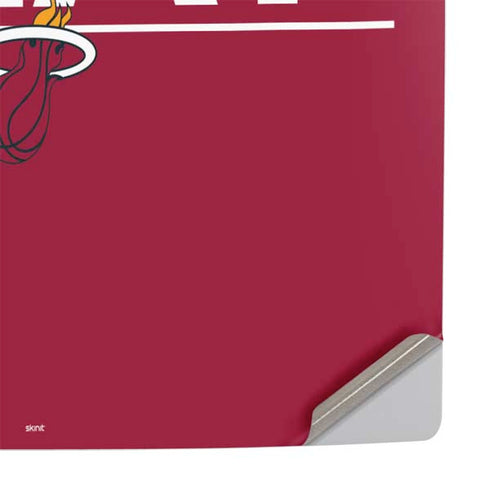 NBA Miami Heat Standard - Red PS5 Pro Console Skin