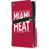 NBA Miami Heat Standard - Red PS5 Pro Disk Console Skin