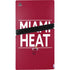 NBA Miami Heat Standard - Red PS5 Pro Disk Console Skin